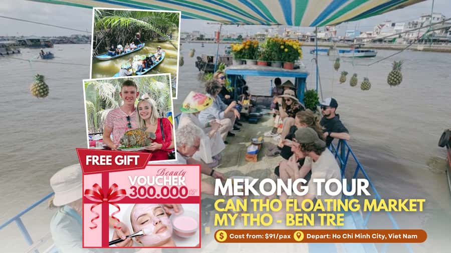 1 Day Mekong Tour: Cai Rang Floating Market & MyTho-Ben Tre - From Ho Chi Minh City to the canals: why this tour makes sense