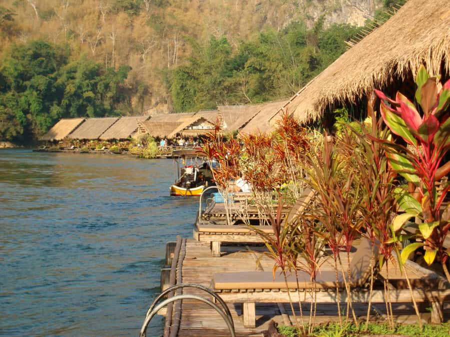 3-Day River Kwai, Floating Market and Erawan Waterfalls - Kanchanaburi Leisure Time: Hotel Reset and Optional Spa