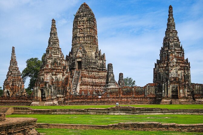 Ayutthaya Tour with Elephant Village, ATV & Floating Market - Temple Stops: Wat Mahathat, Yai Chai Mongkhon, and Chaiwatthanaram