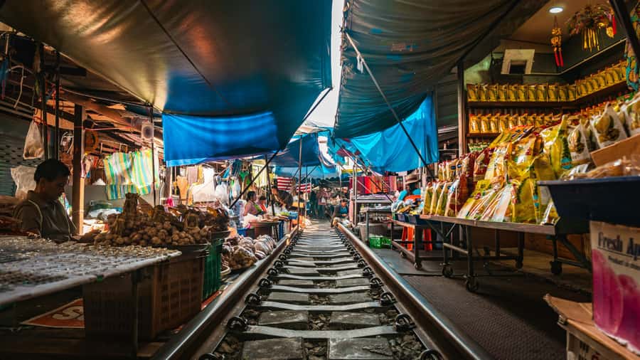 Bangkok highlight: Floating Market, Train Market & Ayutthaya - Getting to Damnoen Saduak: The Van Ride You’ll Feel