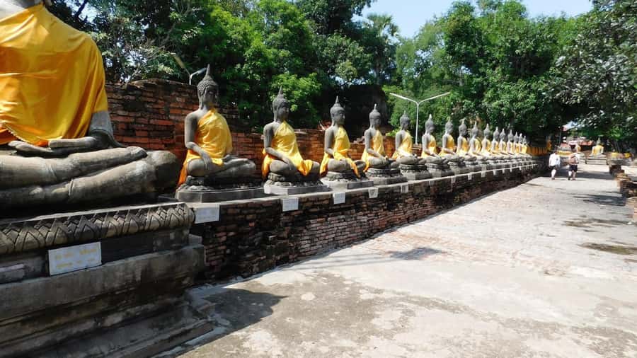 Bangkok highlight: Floating Market, Train Market & Ayutthaya - Wat Phra Sri Sanphet: The Big Temple Complex Moment