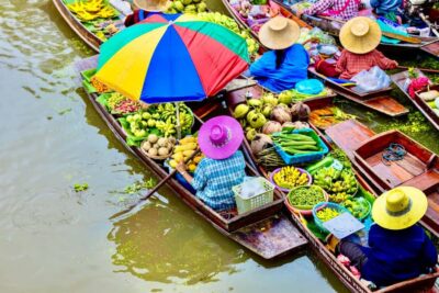 Bangkok: Private Floating Market and Train Market Experience - Ride the Local Train to Maeklong: The Umbrella-Market Moment