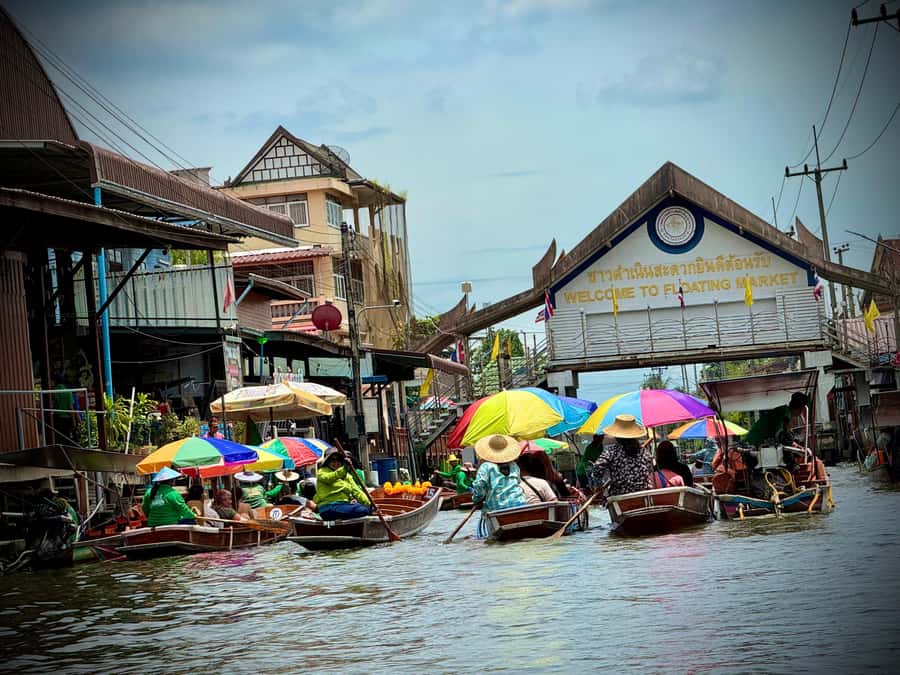 Bangkok: Private Floating Market and Train Market Experience - From Rails to River: Longtail Boat Canals That Slow the Day Down