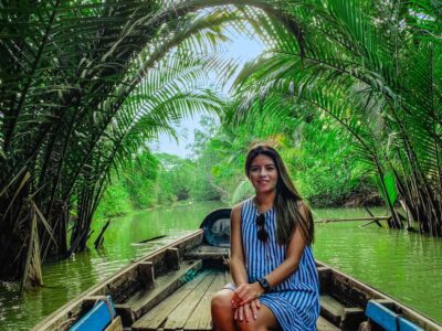 Can Tho: A Real Mekong Tour, Floating Market, Cacao & Life's - Getting to CHỢ CỔ BẾN PHÀ and the traditional boat rhythm