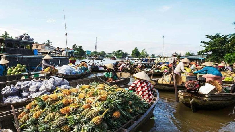 Can Tho: Cai Rang Floating Market and Canals - Meeting at Bến Phà Xóm Chài and Getting to the Market by Boat