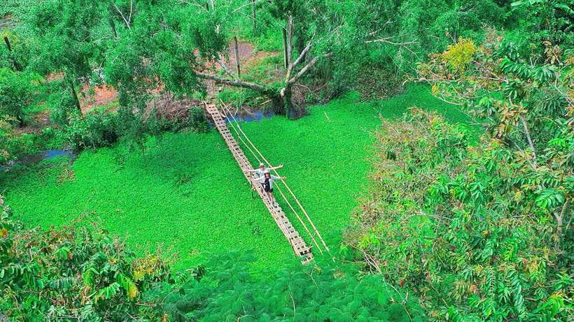 Can Tho: Floating Market & Lung Ngoc Hoang Nature Reserve - Bamboo Basket Village Meets a Khmer Pagoda