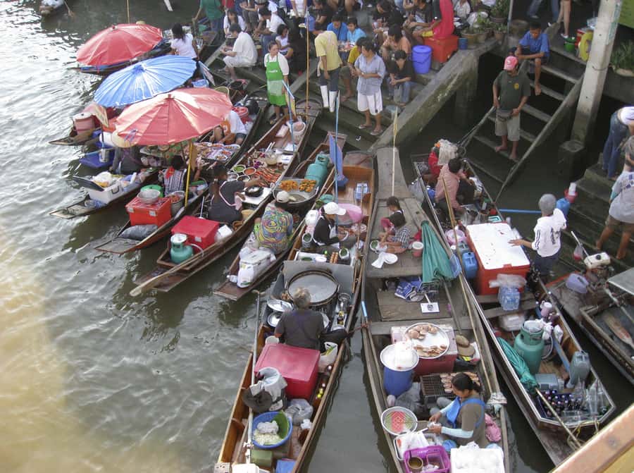 Floating Market Full-Day Bicycle Tour from Bangkok - From Bangkok hotel pickup to canal country in one long day