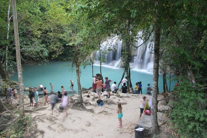From Bangkok : Damneon Saduak Floating Market & Erawan Waterfall - Erawan Waterfall in Kanchanaburi: Make the Most of Your One-Hour Window