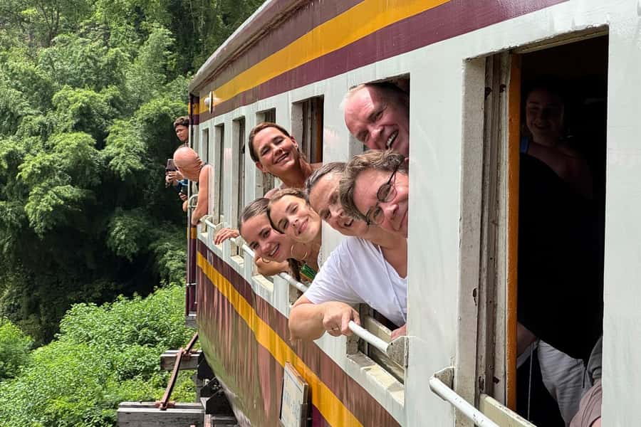 From Bangkok: Kanchanaburi Tour with Floating Market Visit - How the day flows: 7 AM pickup to around 7 PM return