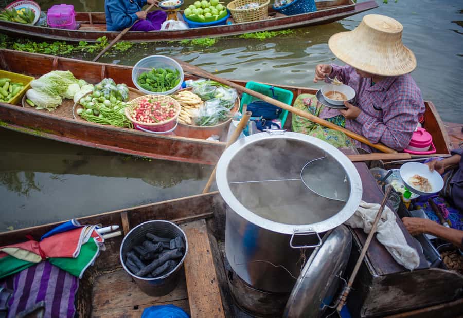 From Bangkok: Maeklong Railway and Floating Market Food Tour - The Samut Songkhram drive: a quick palate cleanser between worlds