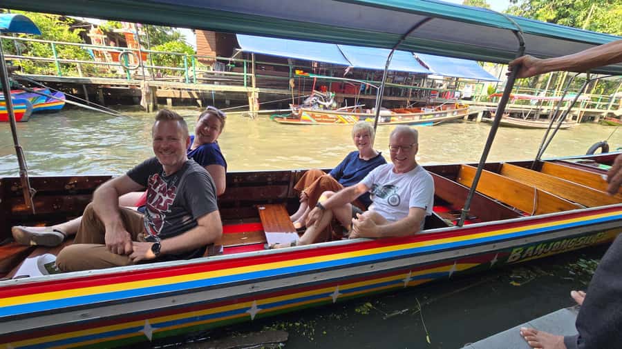 From BANGKOK: Railway Market and Amphawa Floating market - Maeklong Railway Market: The Umbrella Market Moment