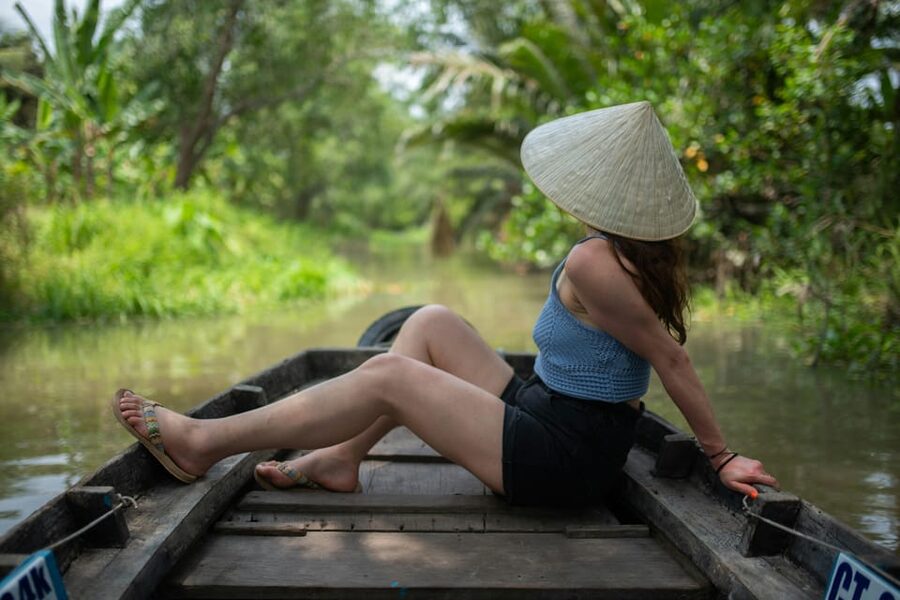 From HCM: Mekong Delta Floating Market 3 days exit Phu Quoc - Day 2: Cai Rang Floating Market Early Morning, Plus Truc Lam Zen Calm