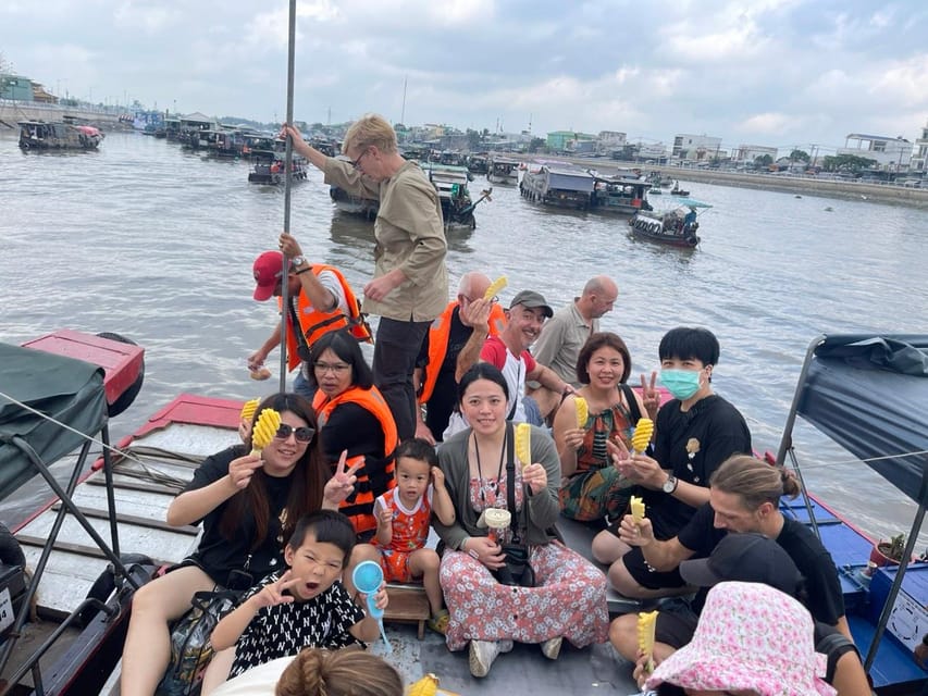 From HCM: Mekong Delta Floating Market 3days exit Phnom Penh - Hotel nights in Can Tho and Chau Doc: A/C is included, comfort varies