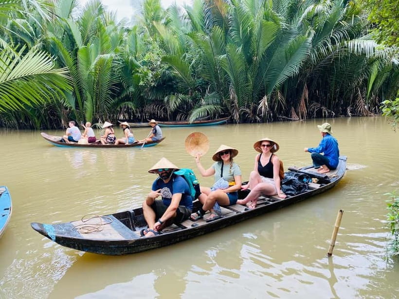 From Ho Chi Minh: Mekong & Cai Rang Floating Market 2D1N - Lan Island village life: honey lemon tea, folk music, coconut craft