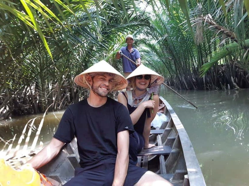 From Ho Chi Minh: Mekong & Cai Rang Floating Market 2D1N - My Khanh ecotourism village and the Truc Lam stop: gardens, an old house, and quiet views