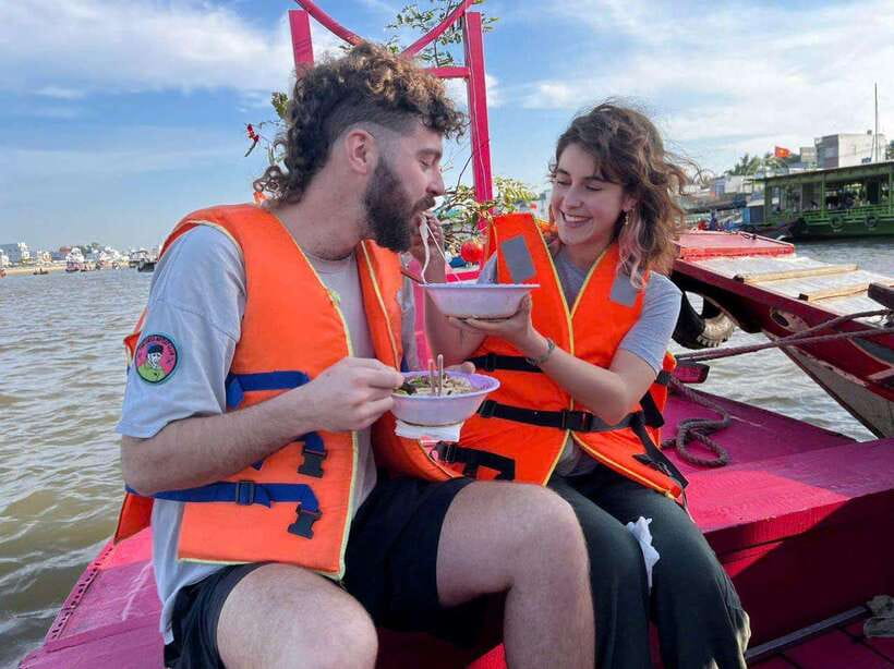 Ho Chi Minh: 1 Day Can Tho Floating Market & Cu Chi Tunnels - Cai Rang Floating Market: boat breakfast, shaken noodles, and braised coffee