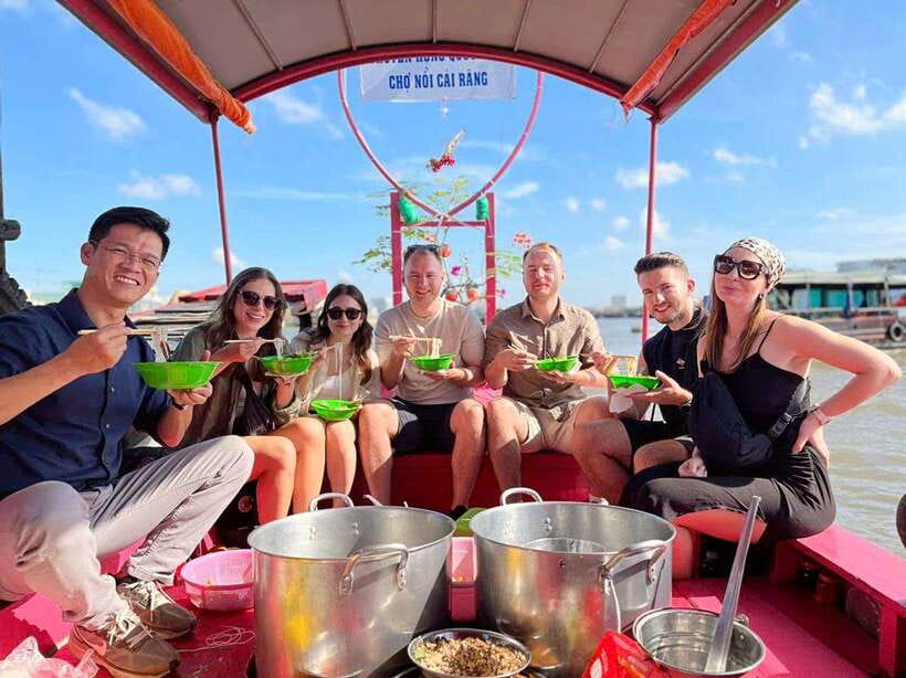 Ho Chi Minh: 1-Day Mekong Delta Tour-Floating Market & Islet - Hu Tieu Noodles and Pineapple on Board: Hands-On Food Without the Guesswork