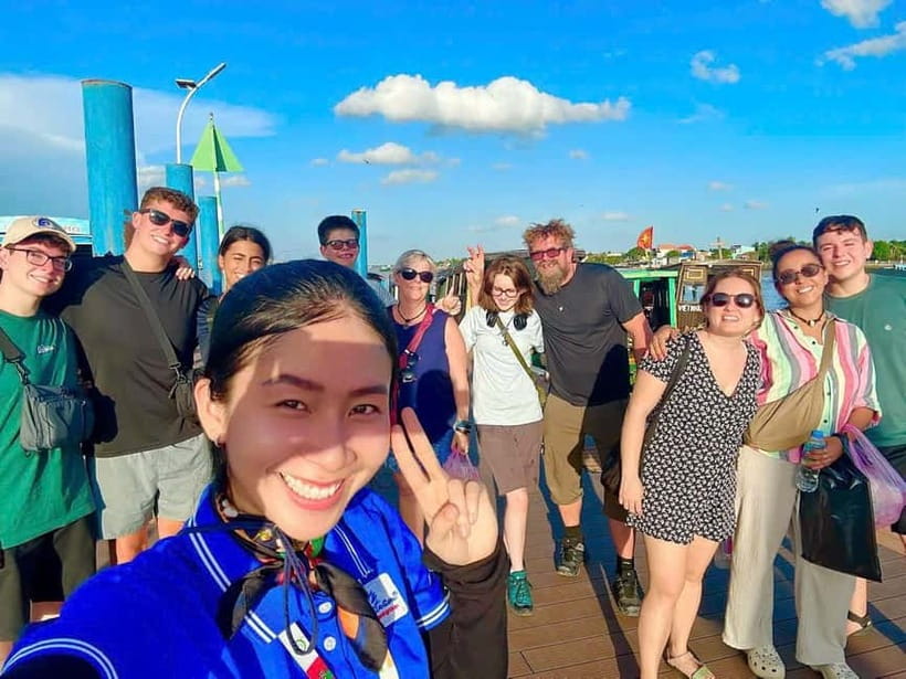 Ho Chi Minh City: 2-Day Mekong Delta & Floating Market Tour - Day 1 from Ho Chi Minh City: rice fields, pagoda, and river life