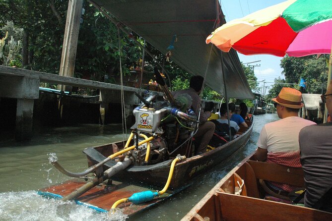 PRIVATE Floating Market + DRAGON Temple + DO like a Local - Wat Samphran Dragon Temple: The Pink Tower You Can Spot From Far Away
