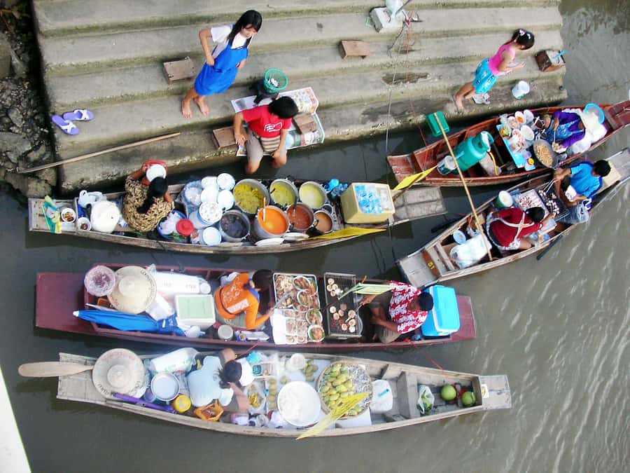 Weekend Amphawa Floating Market & Train Market Private Tour - Bangkok Pickup and Private AC Comfort for a Long Day